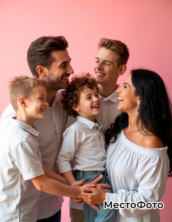 Пример успешной реализации услуги семейная фотосессия на МестоФото.РФ — наш профессионал создаст для вас уникальные и запоминающиеся материалы